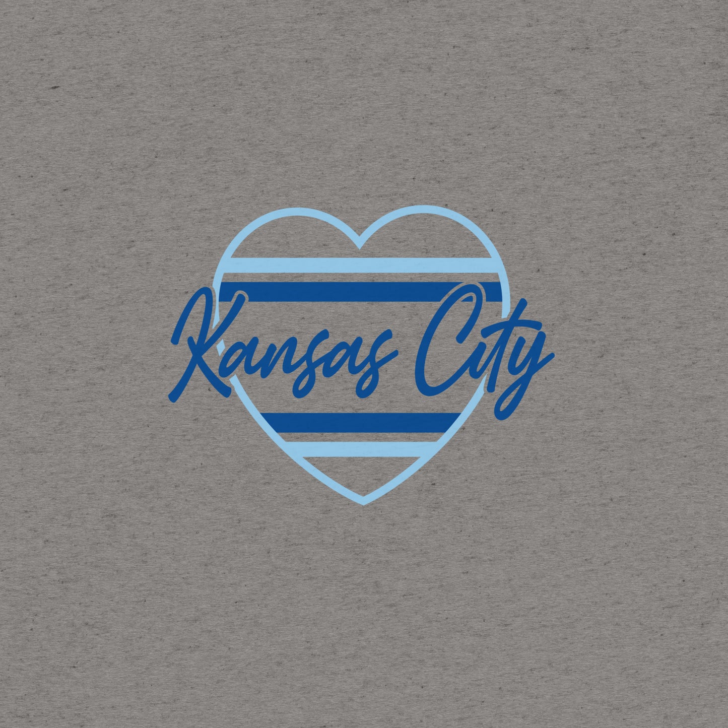 KC Blue Heart Tee