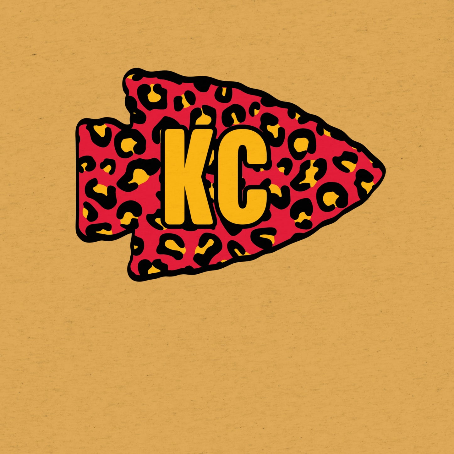 KC Chief Leopard Print Tee