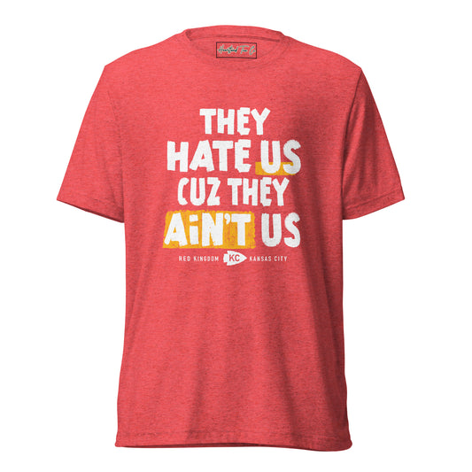 Hate Us Red Tee