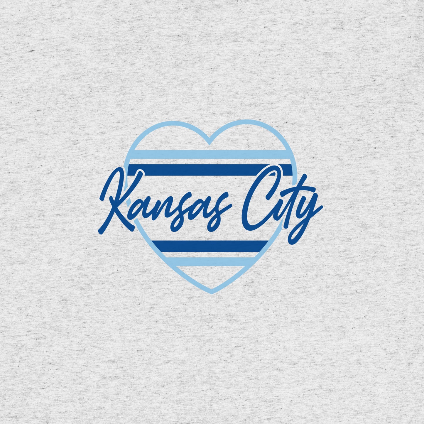 KC Blue Heart Tee